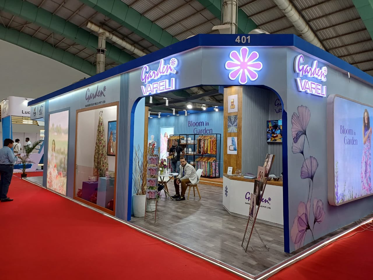 Garden Vareli Stall executed by MM Enterprise